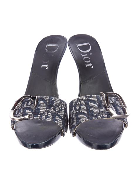 christian dior ladies slippers|Christian Dior sliders women.